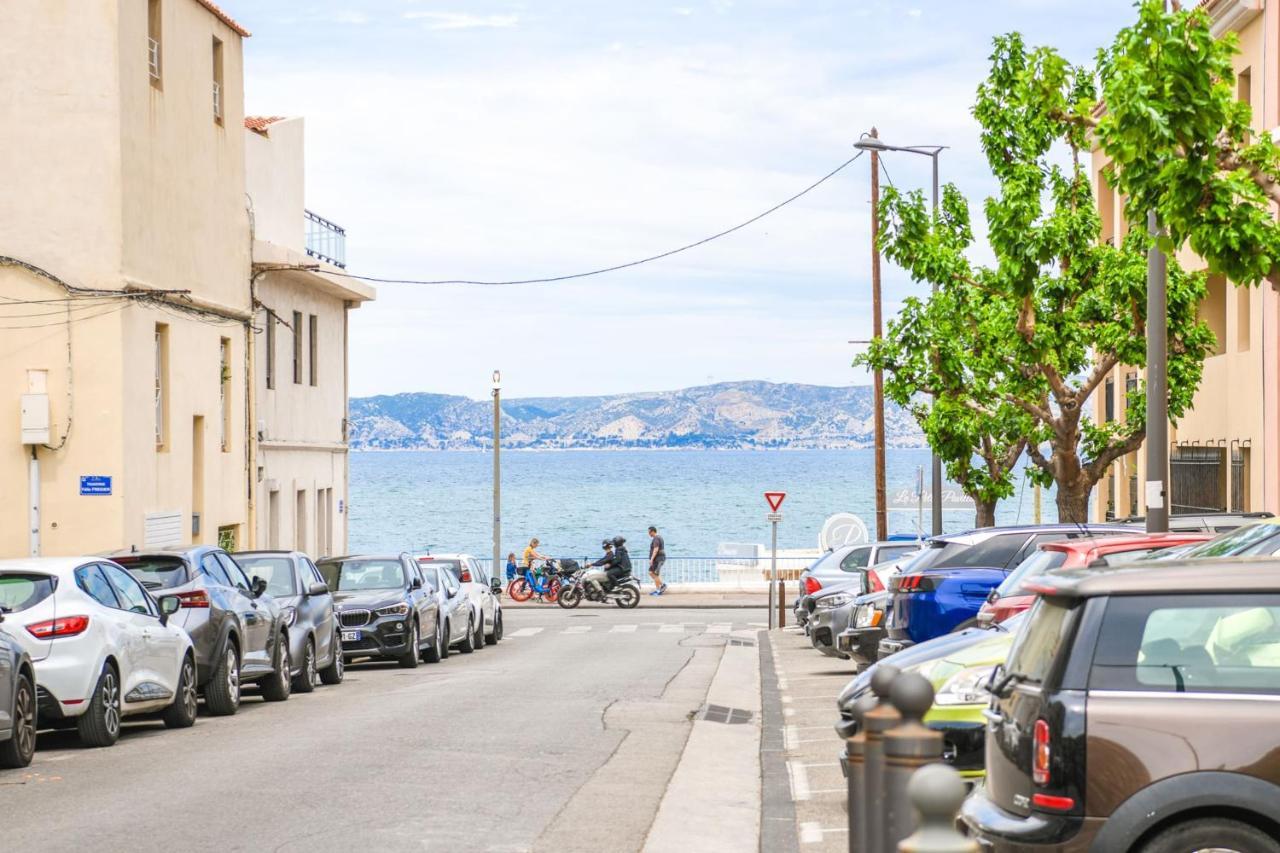 Vallon Des Auffes II - Balcon Vue Mer Et Parking Appartement Marseilles Buitenkant foto